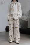 Archivio J.M.Ribot Natural dyed trousers PA30/W/EP